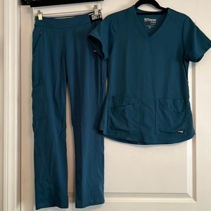 Grey’s Anatomy Teal Scrub Set. Great Condition!